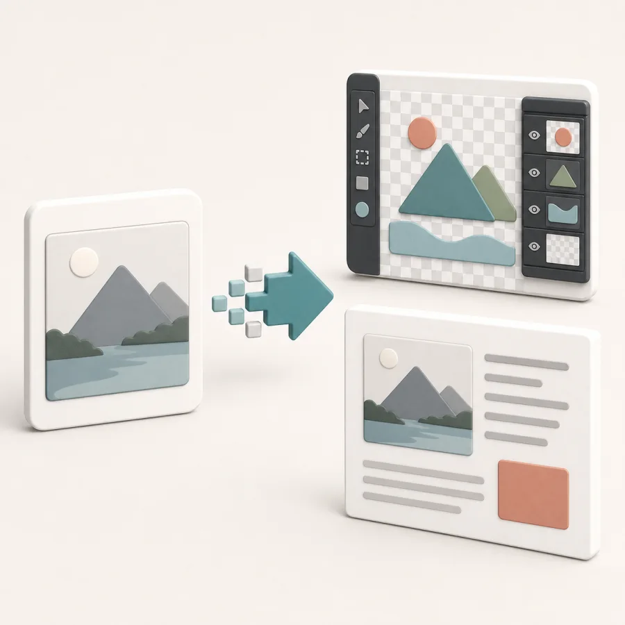 WebP image moving into editing and document workflows after conversion to PNG